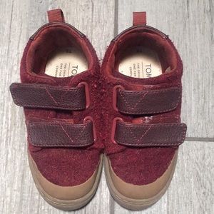 Maroon Toms for Toddler Size 8